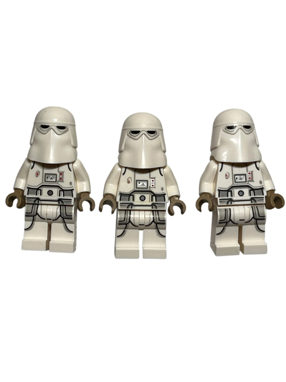 Lego Star Wars White Snowtrooper Minifigure Trio
